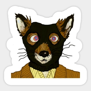 fantastic mr fox Sticker